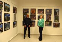 Autoři výstavy Slovenské dědictví UNESCO – fotograf Dionýz Dugas a RNDr. Milena Blažková