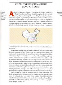 Kniha Setkání s Čínou – ukázka vnitřních stran