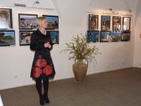 Na zahájení výstavy přijela z Rakouska zástupkyně Tourismu Salzburg paní Mgr. Andrea Minnich