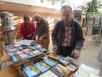 Návštěvníkům byly k dispozici informační materiály(Liberec, říjen 2018)