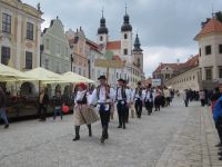 Telč 2019, tradiční průvod při slavnosti Folklor v máji